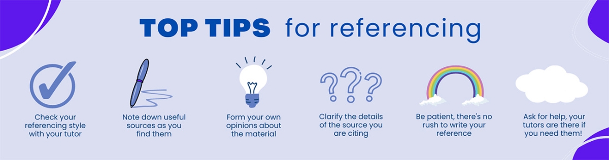 Top tips for referencing
